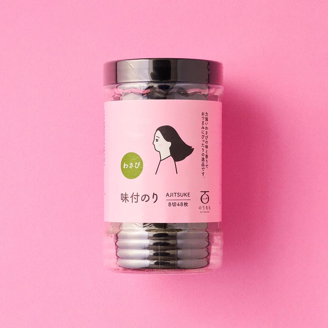 百海苔 即食芥末味烤紫菜 (8切 48片)
